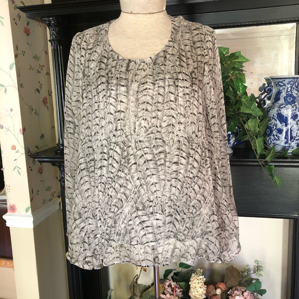 Max Volmary silk blouse